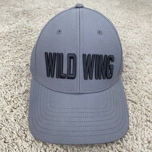 TaylorMade Golf Hat Wild Wing Myrtle Beach Gray Strapback Raised Letters Cap‎